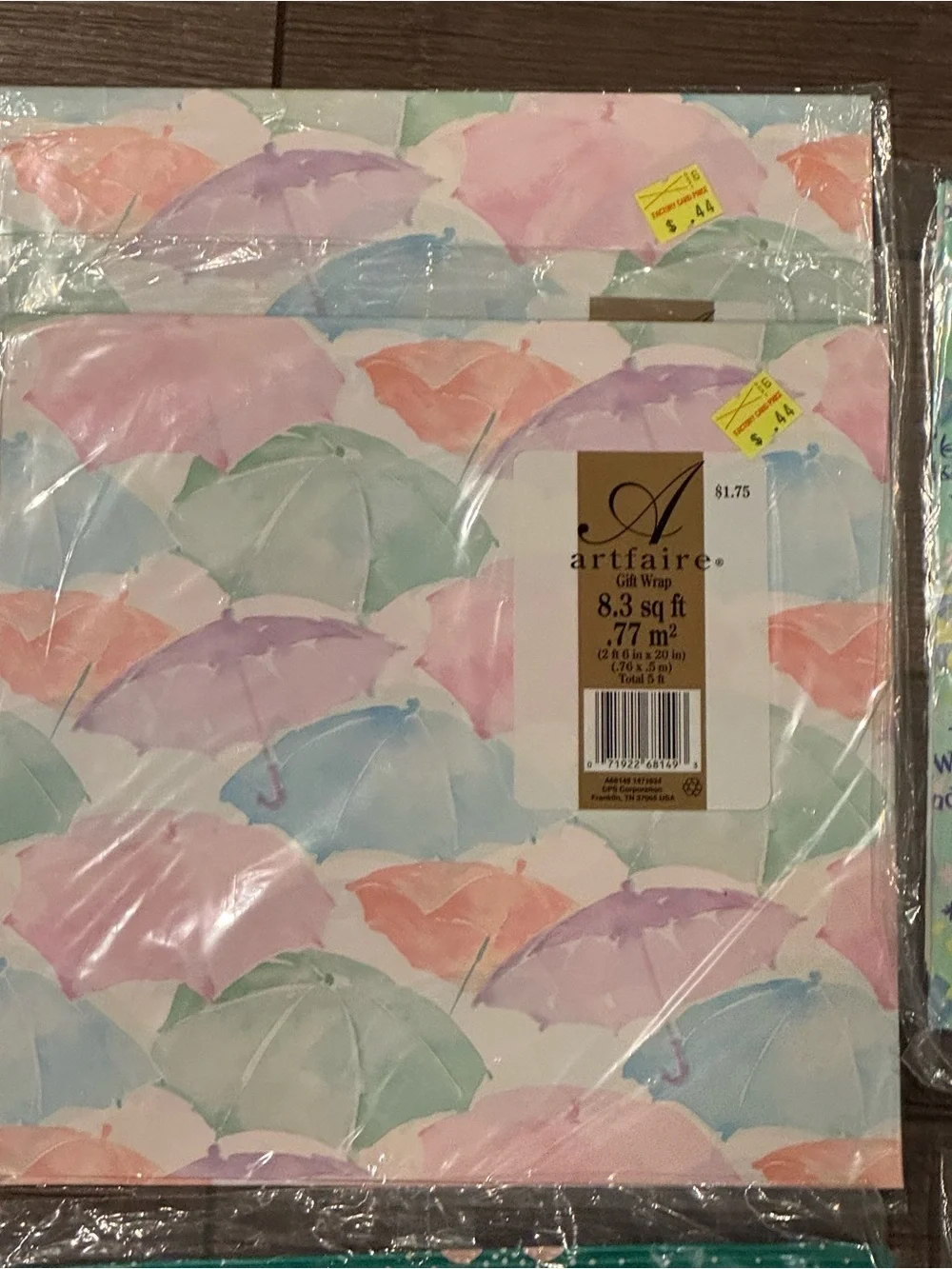 Vintage Wrapping Paper Sheets Birthday Baby Bridal Shower New Lot of 8